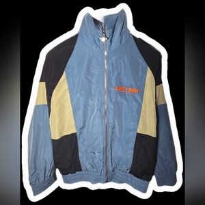 Just Don Colorblock Giubbino Uomo Tracksuit Jacket SIZE MEDIUM